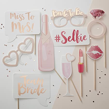 BRIDE TO BE PHOTO PROPS