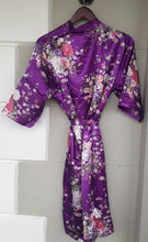 Load image into Gallery viewer, FLORAL SATIN DRESSING GOWNS
