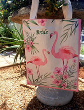 Load image into Gallery viewer, FLAMINGO TOTE BAGS
