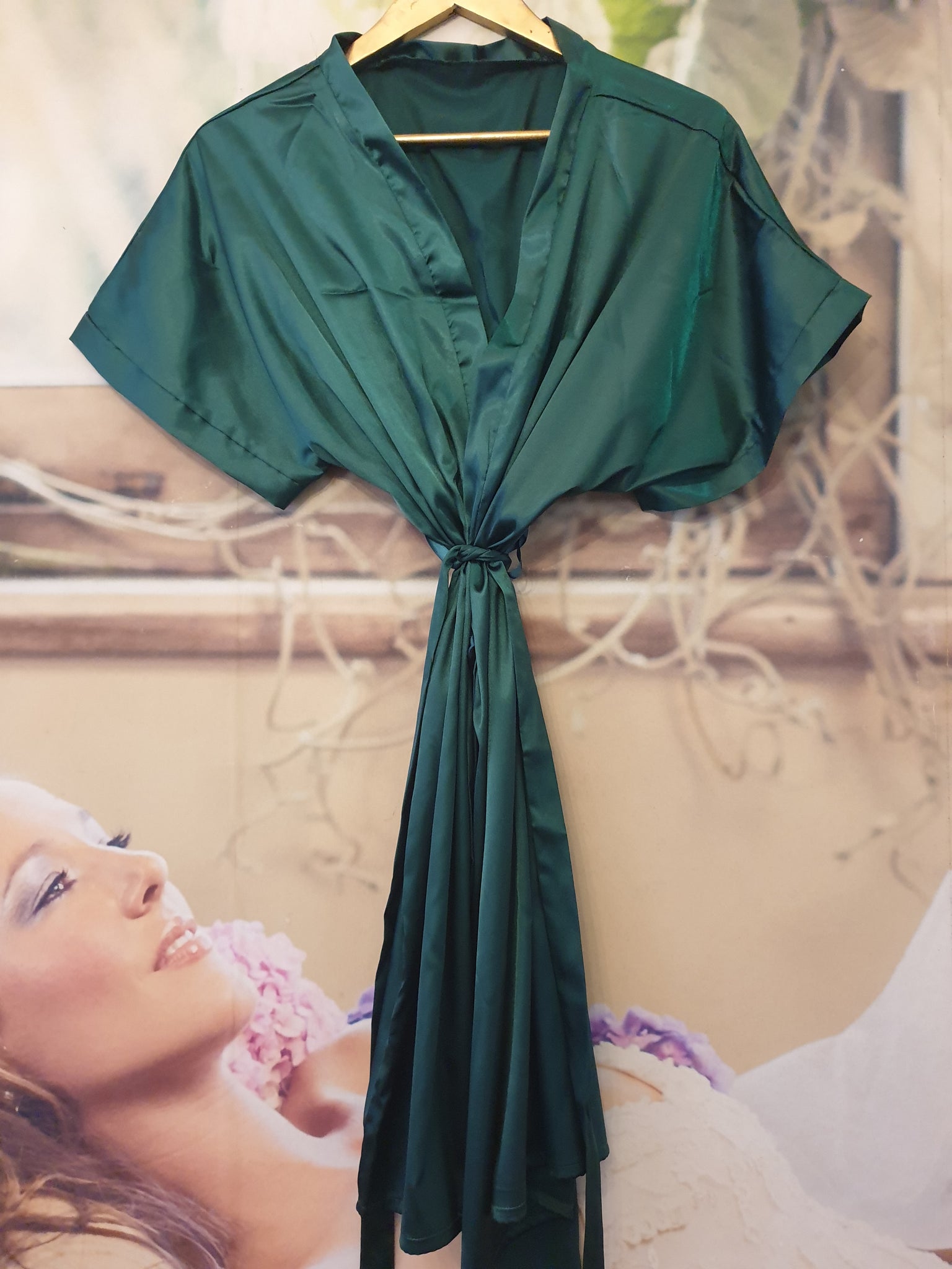 Buy Purple Silk Satin Plain V Neck Soraya Wrap Dress For Women by Your Silq  Online at Aza Fashions.
