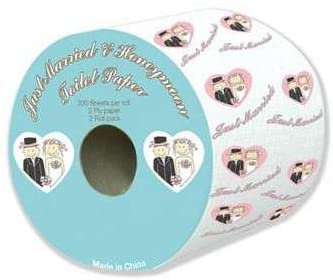 JUST MARRIED TOILET ROLLS