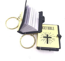 Load image into Gallery viewer, MINI BIBLE KEYRING
