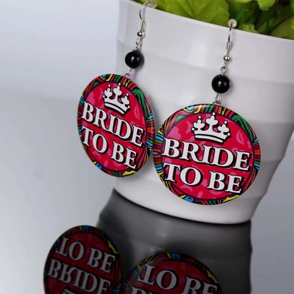 BRIDE TO BE EARING