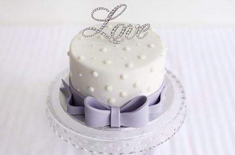 LOVE CAKE TOPPER