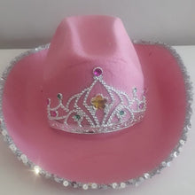 Load image into Gallery viewer, PINK COWGIRL HAT
