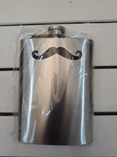 Load image into Gallery viewer, MOUSTACHE HIP FLASK
