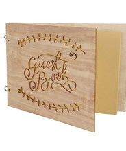 Load image into Gallery viewer, GUEST BOOK WOODEN COVER
