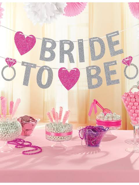 BRIDE TO BE BANNER