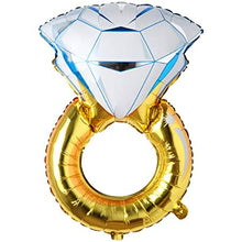 Load image into Gallery viewer, LARGE GOLD RING BALLOON
